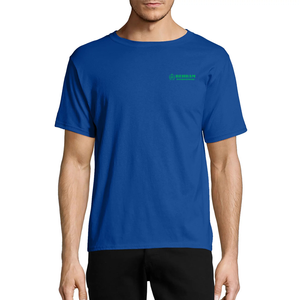 T-shirt décontracté pour homme, 100 % coton, 180 grammes, uni, à manches courtes, respirant, séchage rapide, idéal pour l'été – Vente en gros à prix réduit - Product Image 2