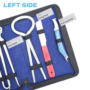 Kit de Recorte y Prueba de Pezuñas con Pinza para Potros, Herramienta de Detección de Dolor, Amortiguador de Presión, Pinza de 12 pulgadas, Cuchilla para Recorte de Bucles y Suelas - Product Image 3