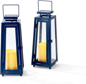 Ensemble de trois lanternes en métal de haute qualité, articles de Table de qualité Unique, fantaisie, vente en gros, fait à la main, luxe, meilleure qualité, lanterne en métal - Product Image 2