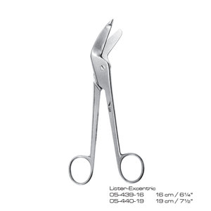 Pinzas Quirúrgicas Excéntricas Lister de 16 cm y 19 cm, Instrumento Manual de Cirugía General, Clase I, Certificado CE - Product Image 2