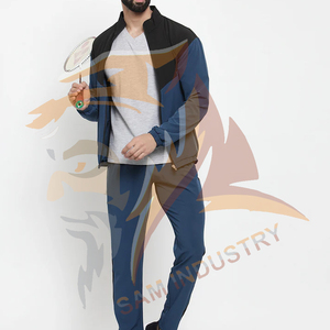 Survêtement de jogging léger en polaire pour homme, grande taille, couleur unie, hiver, écologique, respirant, vêtements de sport - Product Image 4