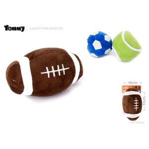 Yommy Plush Football <b>Toy</b> 13cm <b>Pet</b> <b>Interactive</b> <b>Toy</b> - Product Image 1