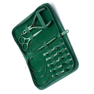 Kit de Herramientas Profesionales para Extensiones de Cabello con Anillos Micro Nano, Alicates y Agujas de Maquillaje, Venta al Por Mayor - Product Image 5