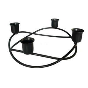 เชิงเทียนเหล็กทรงกลมสำหรับตกแต่งบ้านงานวิวาห์และงานเลี้ยง - Product Image 6