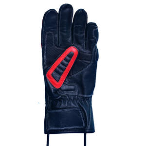 Guantes de Motocicleta de Cuero Unisex de Invierno de Primera Calidad, con Dedos Completos, Aberturas para los Dedos, Correa de Muñeca Ajustable, para Motocicleta y Actividades al Aire Libre - Product Image 3