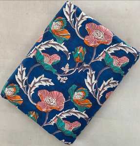 Floral Printed Poplin Fabric 58/60 Inch Medium <b>Weight</b> Woven Home Textile Cushion Cover Material - Product Image 2