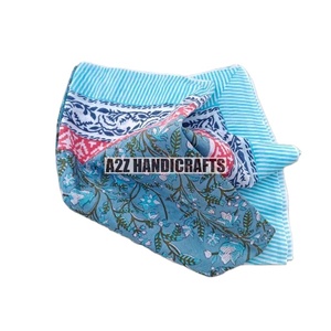 2024โสร่งชายหาดสำหรับผู้หญิงผ้าคอตตอนพิมพ์ลายดอกไม้สีเขียวลายดอกไม้อินเดียพิมพ์ด้วยมือมีสไตล์ล่าสุด - Product Image 2