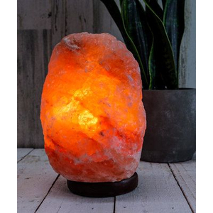 Lampe en sel rose de l'Himalaya naturel, cristal de roche, éclairage décoratif, chambre à coucher, salon, bureau, lampe de table, lumière de nuit, éclat chaud - Product Image 2
