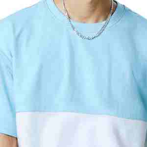 Camiseta Ringer de Manga Corta Transpirable para Hombre, Talla Grande, Personalizada, Lisa, de Algodón Premium, Holgada, para Hombre - Product Image 5