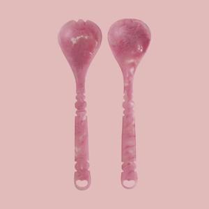 ช้อนเสิร์ฟเรซิ่นทำมือสุดหรู TCE ใช้ซ้ำได้ ช้อนตกแต่งระดับพรีเมียม ปรับแต่งได้ เหมาะสำหรับใช้ในบ้าน รับประทานอาหาร ของขวัญ โรงแรม คาเฟ่ - Product Image 2