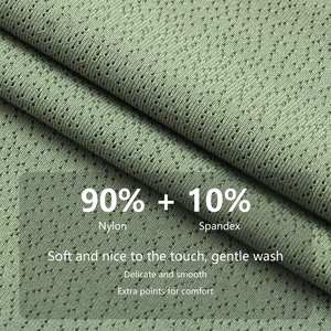 เสื้อยืดออกกำลังกายฟิตเนสทรงปกติ ระบายอากาศได้ดี ซับเหงื่อ สำหรับวิ่งและชกมวย คุณภาพสูง ไซส์ใหญ่ รับผลิตโลโก้ตามสั่ง ขายส่ง พร้อมลายตัวอักษรแบบถัก - Product Image 5