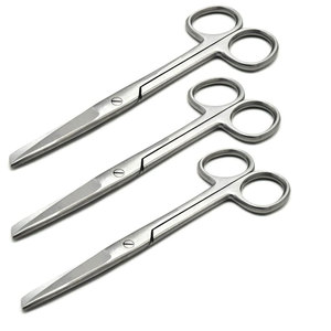 Nouvel arrivage : Ciseaux chirurgicaux manuels en acier inoxydable, instruments chirurgicaux réutilisables et légers, en promotion - Product Image 1