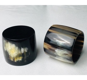Anillo y Porta Servilletas de Cuerno de Búfalo Negro de Última Moda para Decoración de Mesa, en Oferta, al Mejor Precio - Product Image 4