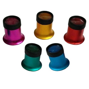 Lentes de aluminio de colores de 1 a 4 pulgadas, herramientas de joyería 5x7x - 10X - Product Image 1