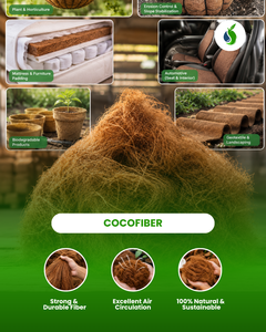 Colchón de Fibra de Coco 100% Natural de Grado Superior - Product Image 1