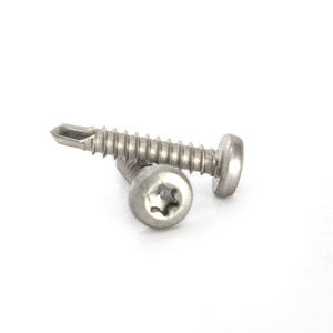 PDC Model 7.1 Pan Head Self-Drilling Point Stainless Steel (304/316/410) Deep Coarse Thread Metric/Inch Standard Natural Finish - Product Image 2