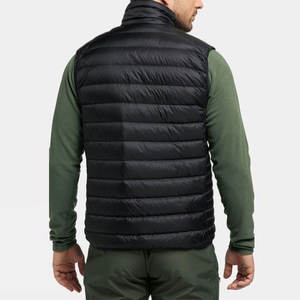 Chalecos para Hombre sin Mangas con Cierre de Cremallera, 100% Poliéster, Color Liso, para Invierno - Product Image 5