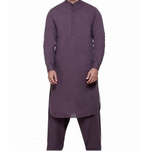 OEM Service Wholesale Factory Prices New Fashion <b>Men</b> Salwar Kameez Party Best Selling Customized Cotton Made <b>Dress</b> Breathable - Product Image 2