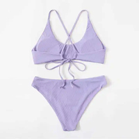 Pakistaanse hoogwaardige strandkleding bikini sets dames high waist bikini zwempak voor online verkoop