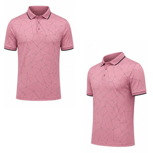 เสื้อโปโลชายแบบกำหนดเอง ผ้าโพลีเอสเตอร์ แห้งเร็ว แขนสั้น สำหรับกอล์ฟ เทนนิส กีฬา ชุดทีม ขายส่งจากโรงงาน รับผลิตแบบ OEM ODM สหรัฐอเมริกา - Product Image 6