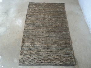 Hand Woven Hemp Shoumek <b>Rug</b> Natural Fiber Textured Area <b>Rug</b> <b>Rustic</b> Boho Flat Weave Eco Friendly Living Room Bedroom <b>Rug</b> - Product Image 2