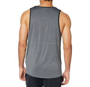 Camisetas de Tirantes para Hombre de Talla Grande OEM de Alta Calidad, Camisetas de Tirantes Transpirables de Moda para Hombre, Ropa Deportiva, Camiseta de Tirantes con Logotipo Personalizado y Tallas - Product Image 3