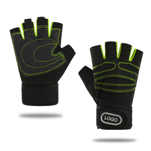 Gants de musculation demi-doigts en cuir PU légers, vente en gros d'usine, produit très demandé, équipement d'entraînement de gym en gros - Product Image 6