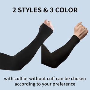 ปลอกแขนกีฬา ป้องกันรังสียูวี ระบายอากาศได้ดี ผ้าเย็นสบาย เหมาะสำหรับการวิ่ง ปั่นจักรยาน เดินป่า และกิจกรรมฟิตเนส - Product Image 6