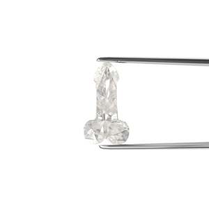 Diamant cultivé en laboratoire certifié IGI GIA, 3 carats, vente en gros, HPHT CVD, synthétique, naturel, D VVS, diamant cultivé en forme de pénis - Product Image 1