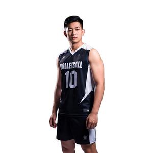 บริการ OEM ขายส่งชุดกีฬาวอลเลย์บอลสำหรับผู้ชาย ชุดวอลเลย์บอลแบบไม่มีแขนพิมพ์โลโก้ตามสั่ง พร้อมขั้นต่ำในการสั่งซื้อน้อย - Product Image 1