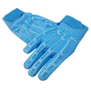 Gants de football américain GAA en latex de qualité supérieure, logo imprimé personnalisé, design imperméable et compatible écran tactile, unisexe, pour toutes les équipes - Product Image 3