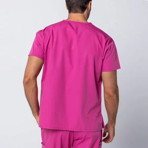 Tenues médicales pour médecins et infirmiers, ensembles de blouses 100% coton, séchage rapide, respirantes, couleur et design personnalisés, haute qualité, usage hospitalier, livraison rapide - Product Image 3
