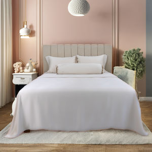 Ensemble de literie 3 pièces ultra-doux en coton solide California King Queen Twin Sizes Quality Double Size - Product Image 3