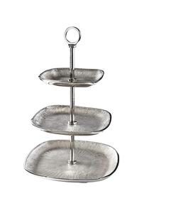 Soporte de metal para pasteles de estilo artístico, diseñado para presentaciones artísticas de postres y arreglos creativos de mesa. - Product Image 5