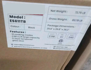 Horno Eléctrico de Pared G-A-S-L-AN-D de 24 Pulgadas, Modelo ES611TB - Product Image 3