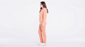 Ensemble sweat à capuche zippé décontracté et pantalon droit assorti pour femme – Vente en gros - Product Image 4