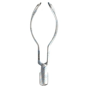 Wrigley, 23 cm, fórceps obstétricos, cuchillas fenestradas, instrumentos médicos quirúrgicos de acero inoxidable, obstetricia, cirugía General - Product Image 1