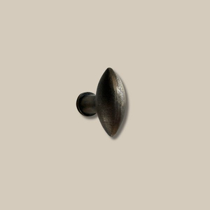 Poignée de porte en fonte métallique avec finition noire pour portes, fenêtres, portails et armoires de maison et d'hôtel – Quincaillerie et outils - Product Image 5