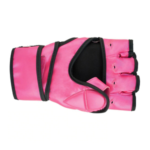 Guantes de MMA de Medio Dedo de PU con Soporte de Muñeca con Cierre de Velcro, Ligeros, para Boxeo, Unisex - Product Image 5