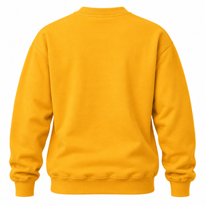 เสื้อสเวตเชิ้ตคอกลมสีเหลืองทอง Sigma Gamma Rho พร้อมตัวอักษรชมพู 1922 Sorority แขนยาว - Product Image 4