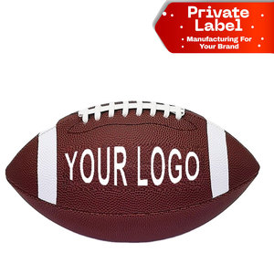Wholesale Custom Logo Rubber American Football High Grip Outdoor Practice <b>Ball</b> Custom OEM Heavy Duty Rubber American Football - Product Image 1