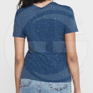 Camiseta ajustada de sublimación de secado rápido para mujer, Camiseta 100% de poliéster con diseños personalizados, camiseta estampada para mujer - Product Image 5