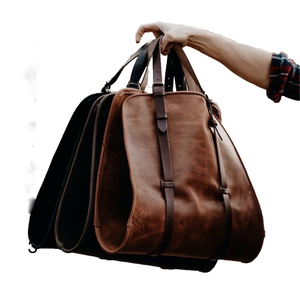 Porta Leños Moderno de Cuero Genuino, Bolsa de Gran Capacidad para Chimenea Interior, Porta Leños de Cuero Reciclable - Product Image 4