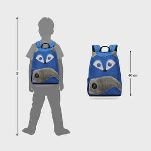 กระเป๋านักเรียนอาร์กติกฟ็อกซ์ เอชอี ฟ็อกซ์ ไดเร็กทอรี บลู ลายเรขาคณิต - Product Image 2
