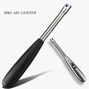 <b>Windproof</b> Portable Plastic USB <b>Lighters</b> for BBQ Cooking Kitchen Cigarette Electric <b>Lighter</b> Smoking Dericsson Rechargeable - Product Image 5
