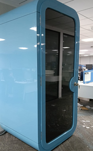 Cabina de Oficina Individual de Primera Calidad con Diseño Acústico Insonorizado para Espacio de Trabajo Privado y Llamadas Telefónicas en Venta - Product Image 4