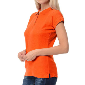 PUFFIN SPORTS Camiseta de Cuello Polo Personalizada OEM para Mujer, Manga Corta, Corte Ajustado, Informal, Tejida, 100% Poliéster, Transpirable, para Todas las Temporadas - Product Image 6