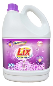 LIX Sakura OEM/ODM Leather Clothing Fragrant Sachet Purple 3L/Bottle Factory Price Laundry Liquid Features Premium Quality - Product Image 2