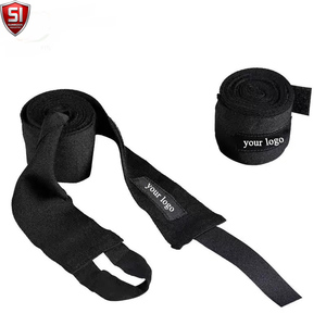 Bandages de boxe bleus SUMROOS en coton écologique pour le soutien des poings, entraînement de Muay Thai, confortables, utilisables en toutes saisons - Product Image 3