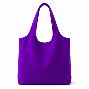 Custom NCNW Council Sorority Tote bag purple and White Embroidered Logo Daily Use <b>Large</b> Capacity Canvas Tote bag for female - Product Image 3